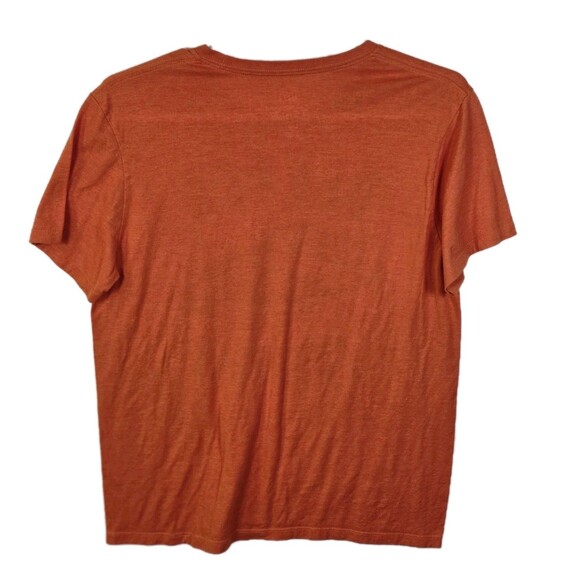 Team Apparel Men's Large Orange Denver Broncos Short Sleeve T-Shirt - Picture 4 of 5